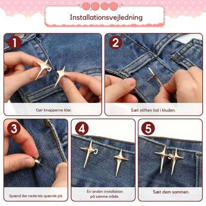 WaistKnot™ | Smart og stilfuld løsning – gør dine bukser strammere uden bælte