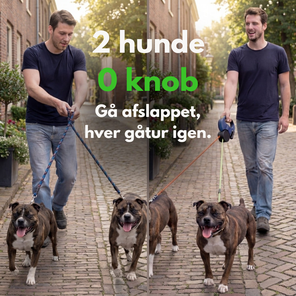 TwinWalk™ | Gå roligere med to hunde uden kaos