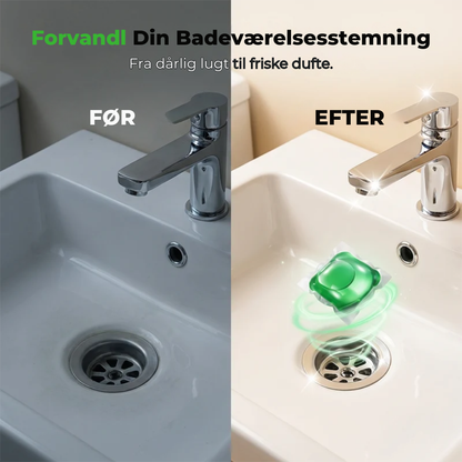OdorAway™ | Friskere afløb til et mere indbydende hjem