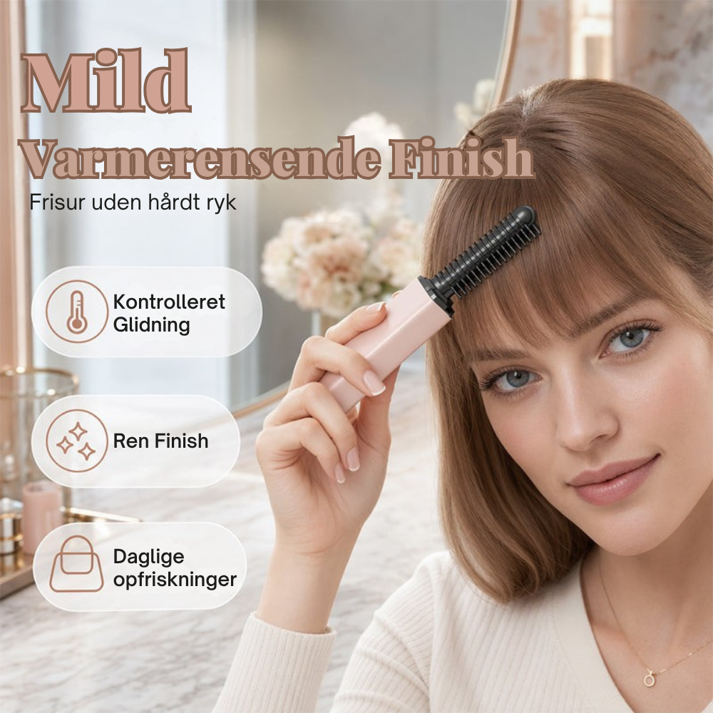 MiniStyle™ | Kompakt varmekam til hurtig opfriskning af pandehåret