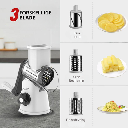 TurboGrate™ | Gør madlavning hurtigere, sjovere og helt uden besvær