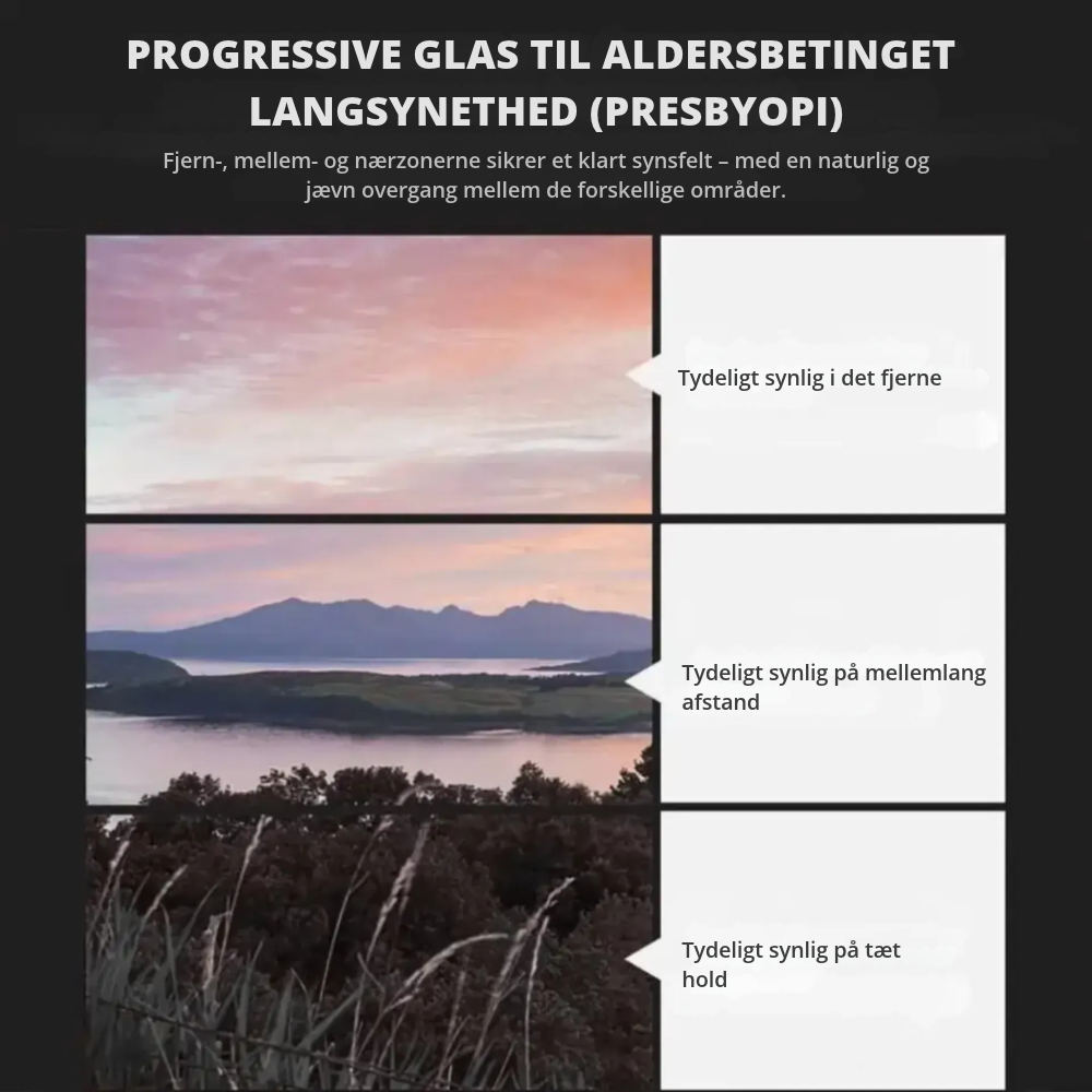 VisionFlex™ | Ét par til skiftende synsafstande