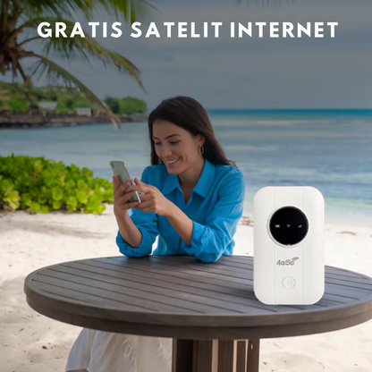 PocketWifi™ | FÅ UBEGRÆNSET INTERNET OVERALT I VERDEN!