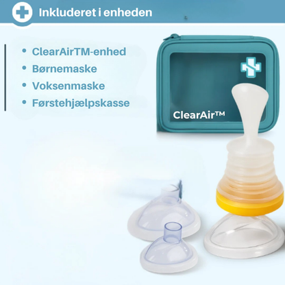 ClearAir™ | Red dit barn fra livsfarlig kvælning