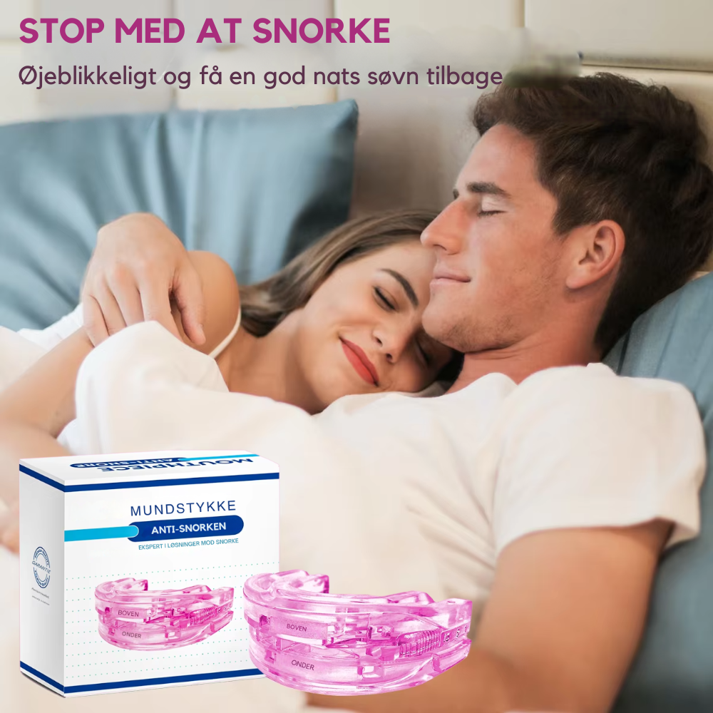 SomnoCalm™ | Sov roligt igen uden snorken der forstyrrer natten