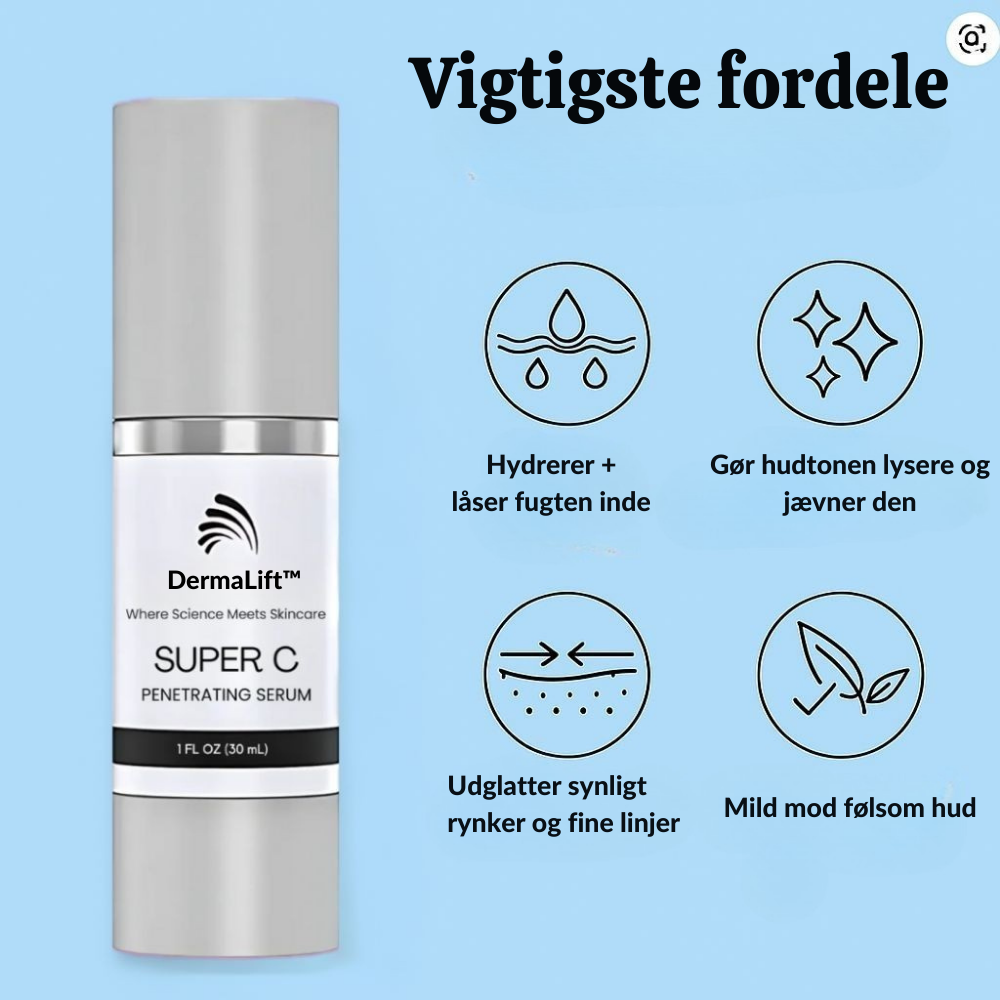 DermaLift™ 48 Serum – Det højtydende serum, der løfter og glatter huden på 48 timer