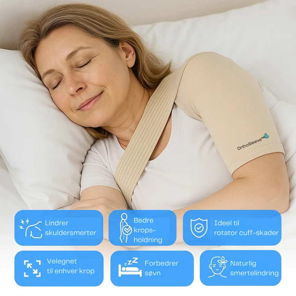 OrthoSleeve™ | Naturlig støtte og lindring – bevæg dig frit igen