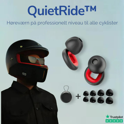 QuietRide™ | Høreværn på professionelt niveau til alle cyklister