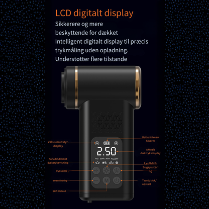 AutoVac™ Pro | Én kompakt løsning til en ren, sikker og klar bil