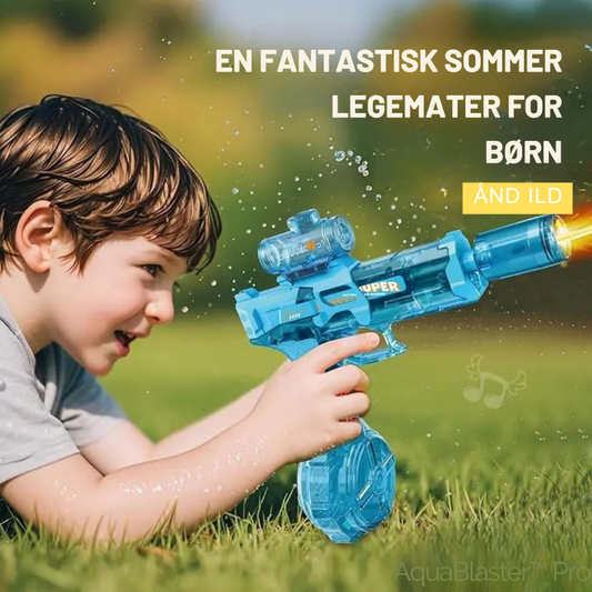AquaBlaster™ Pro | Gør sommerens vandkampe vildere og sjovere
