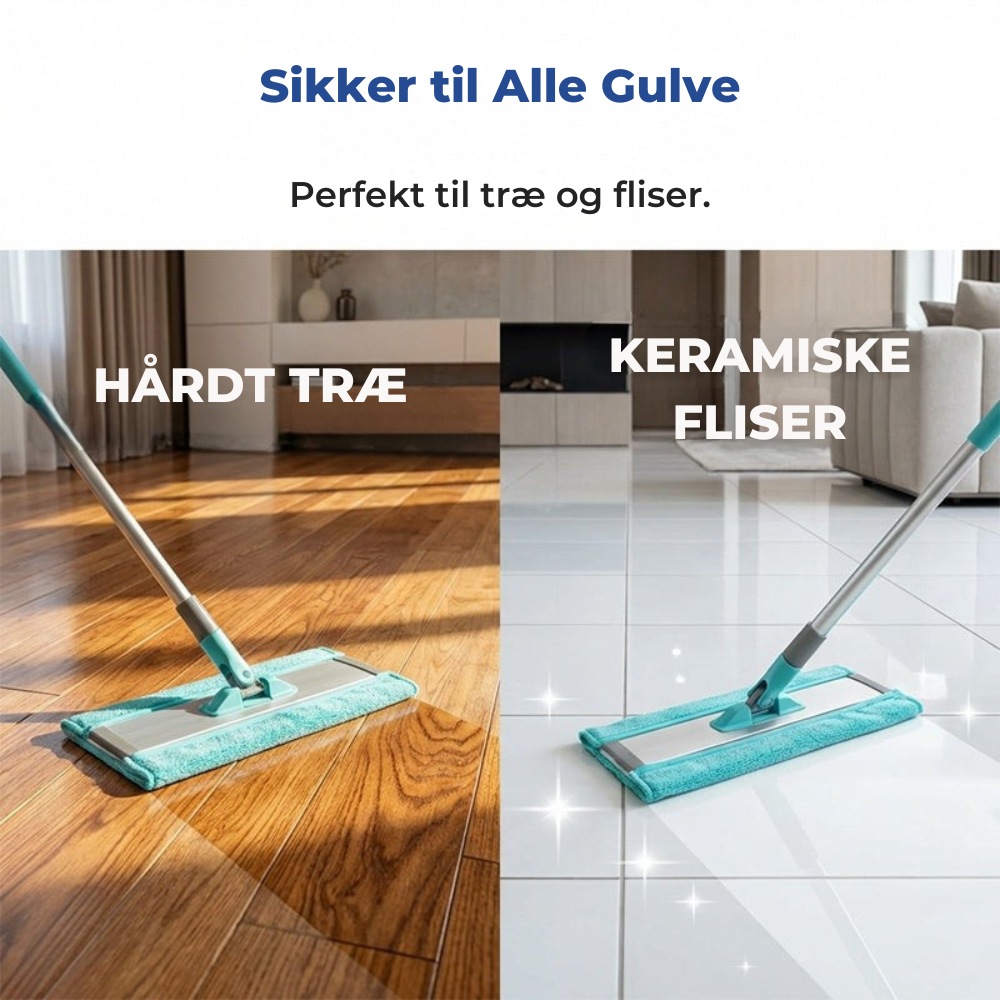 CleanSheets™ | Gulvvask uden dosering, store flasker eller rod