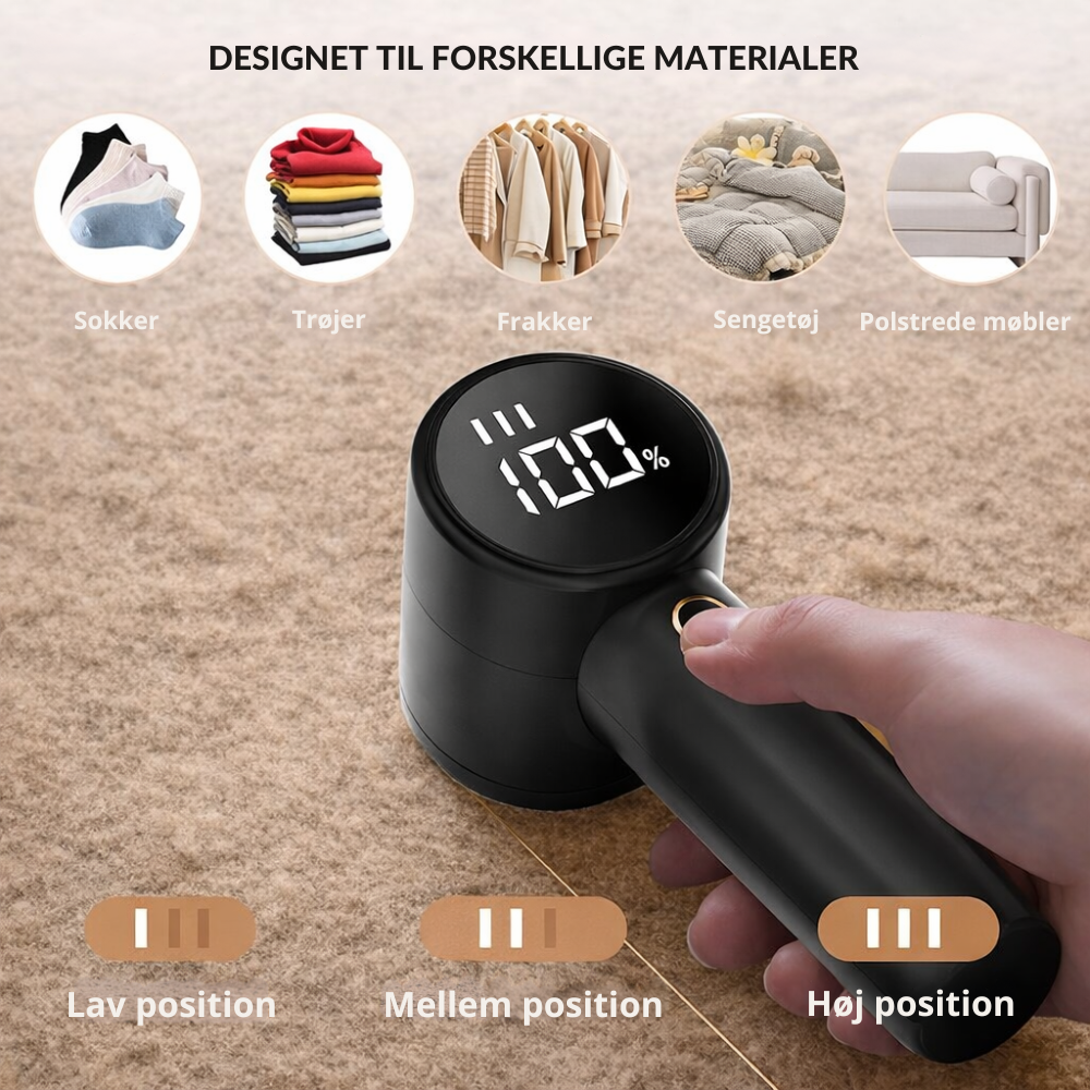 LintClean™ | Giv tøj og tekstiler et friskere look igen
