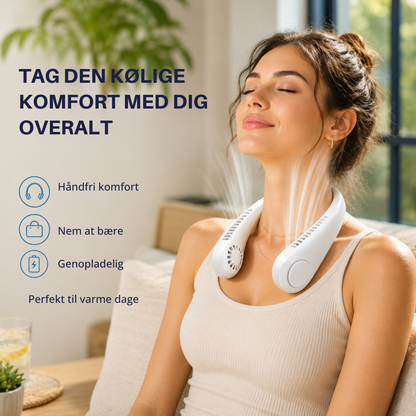 NeckBreeze™ | Hold dig afkølet – uden at holde en ventilator