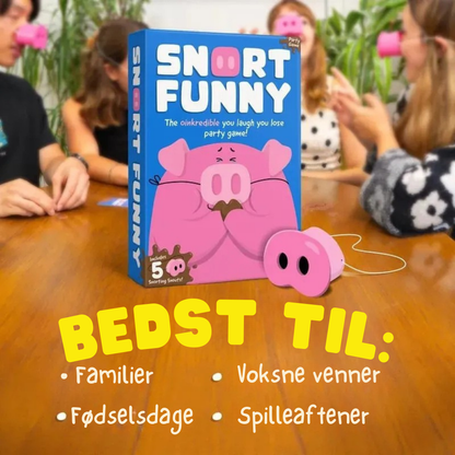 SnortFunny™ | Spillet der får hele familien til at grine højt sammen
