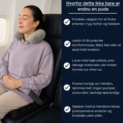 SeatRelief™ | Sid bedre – også når du sidder længe