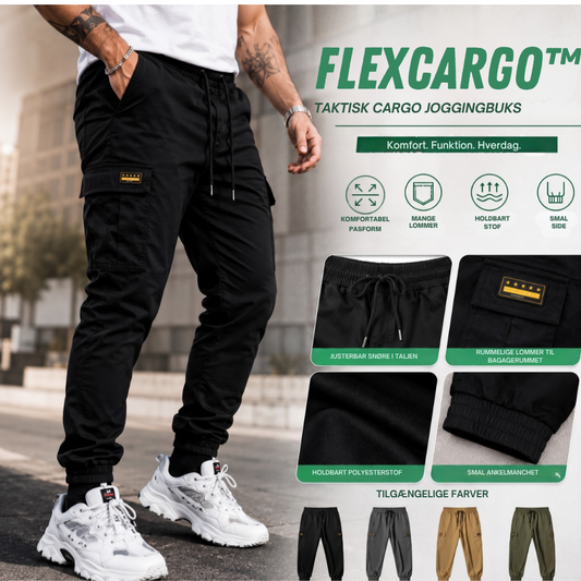 FlexCargo™  | Bukser, der føles som joggers, men ser meget skarpere ud