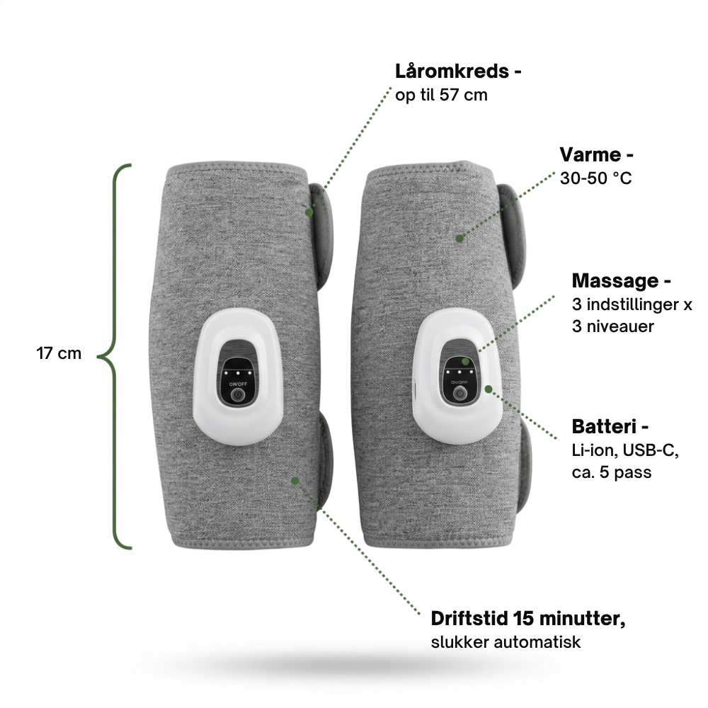 PulseWrap™ | Få lettere, mere afslappede lægge på 15 minutter