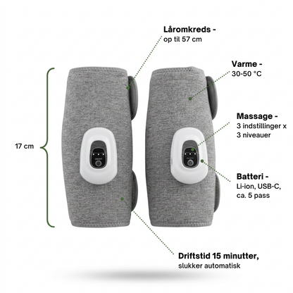 PulseWrap™ | Få lettere, mere afslappede lægge på 15 minutter
