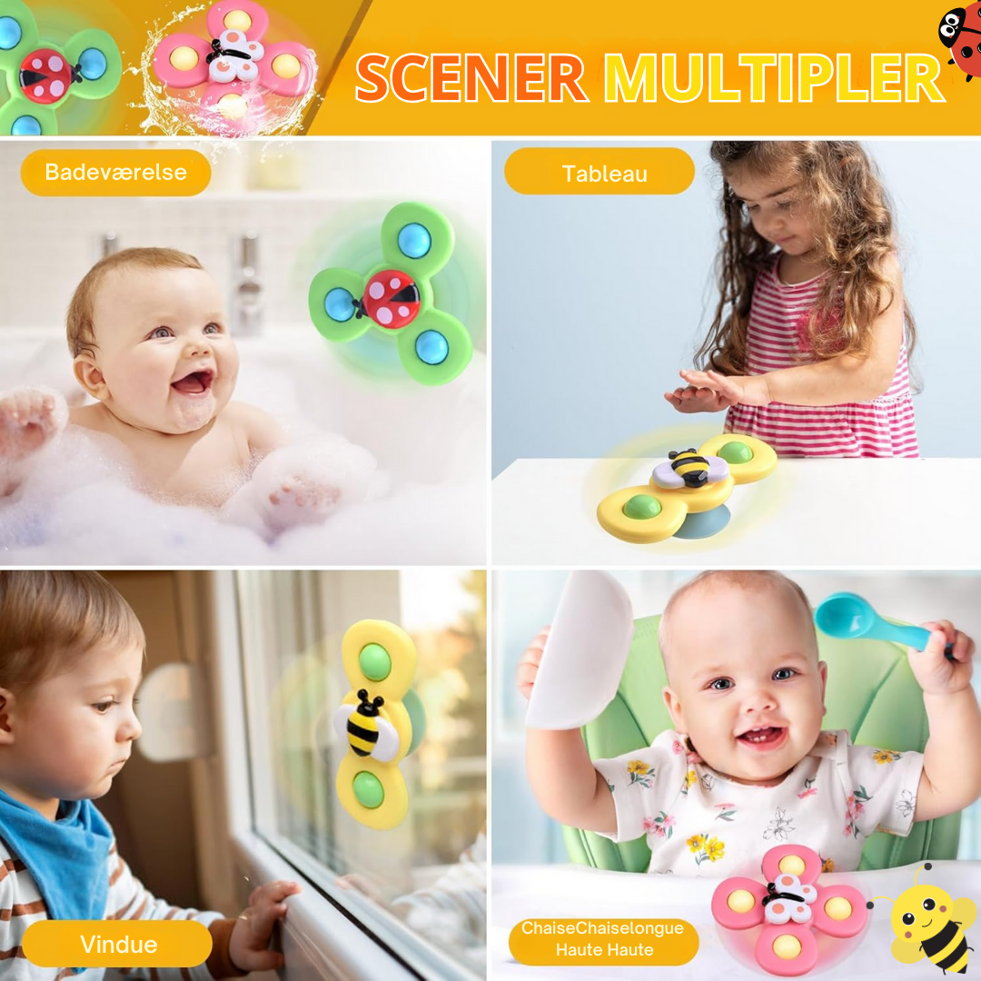 SuziSpin™ | Legetøjet, der gør hverdagen nemmere og sjovere!