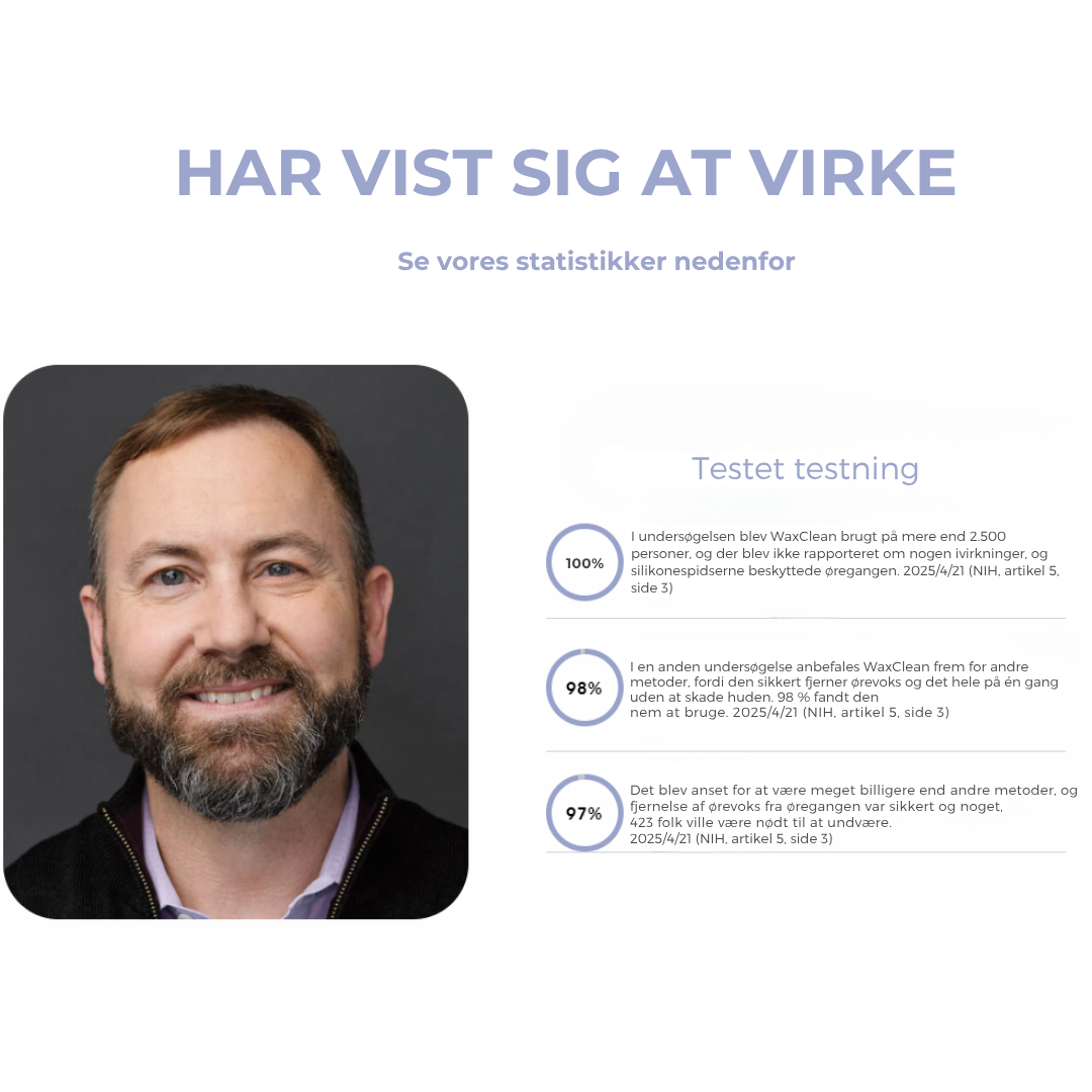 WaxClear™ | Intelligent ørerensning med avanceret teknologi