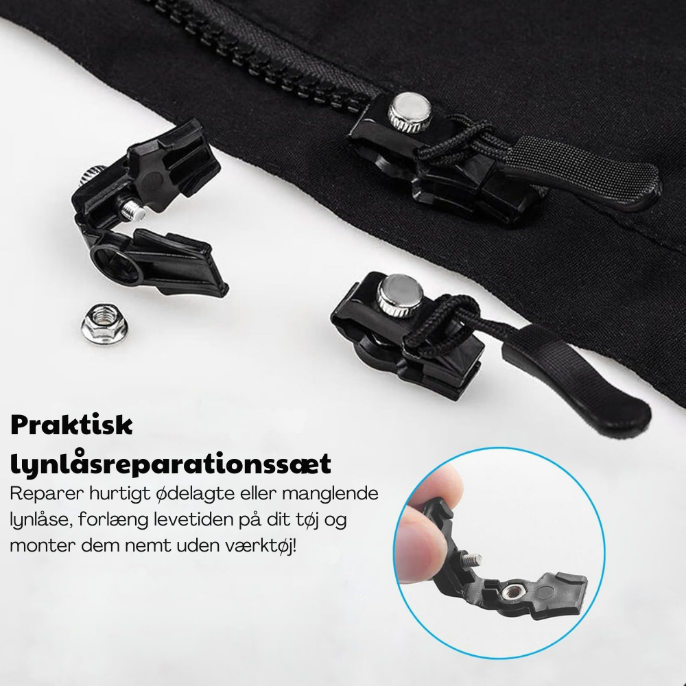 ZipRepair™ – Reparer dine lynlåse på få minutter, uden syning