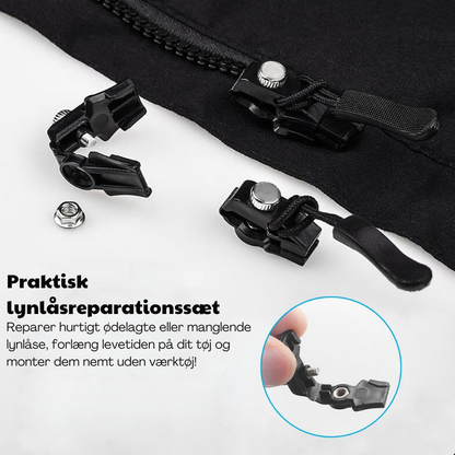 ZipRepair™ – Reparer dine lynlåse på få minutter, uden syning