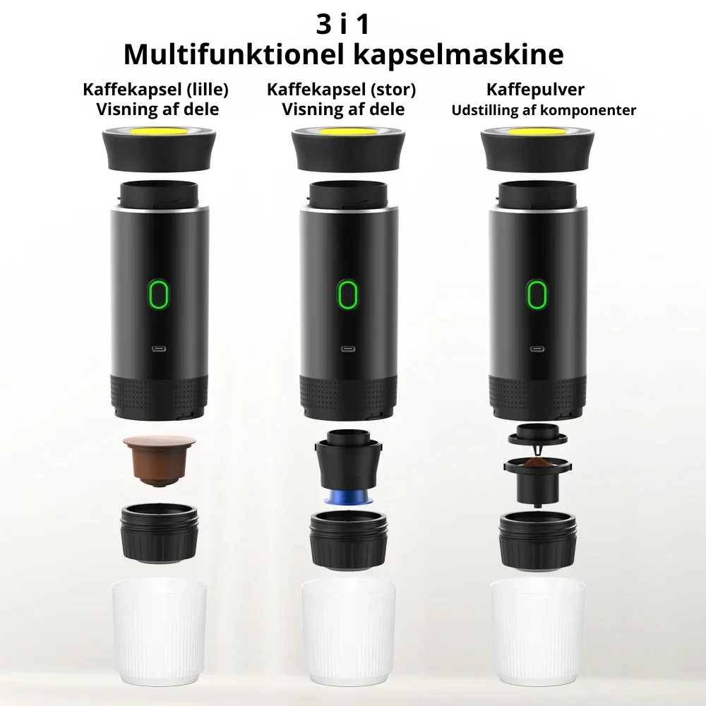 CoffeeGo™ | Få friskbrygget kaffe – hvor som helst, når som helst