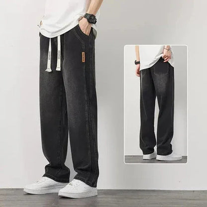 StreetFit™ | Moderne loose fit jeans med længere silhuet