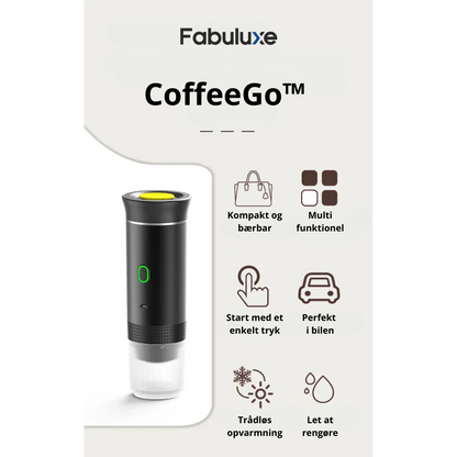 CoffeeGo™ | Få friskbrygget kaffe – hvor som helst, når som helst