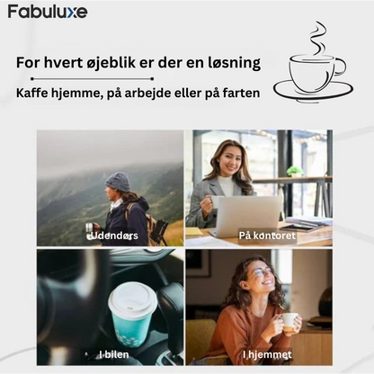 CoffeeGo™ | Få friskbrygget kaffe – hvor som helst, når som helst
