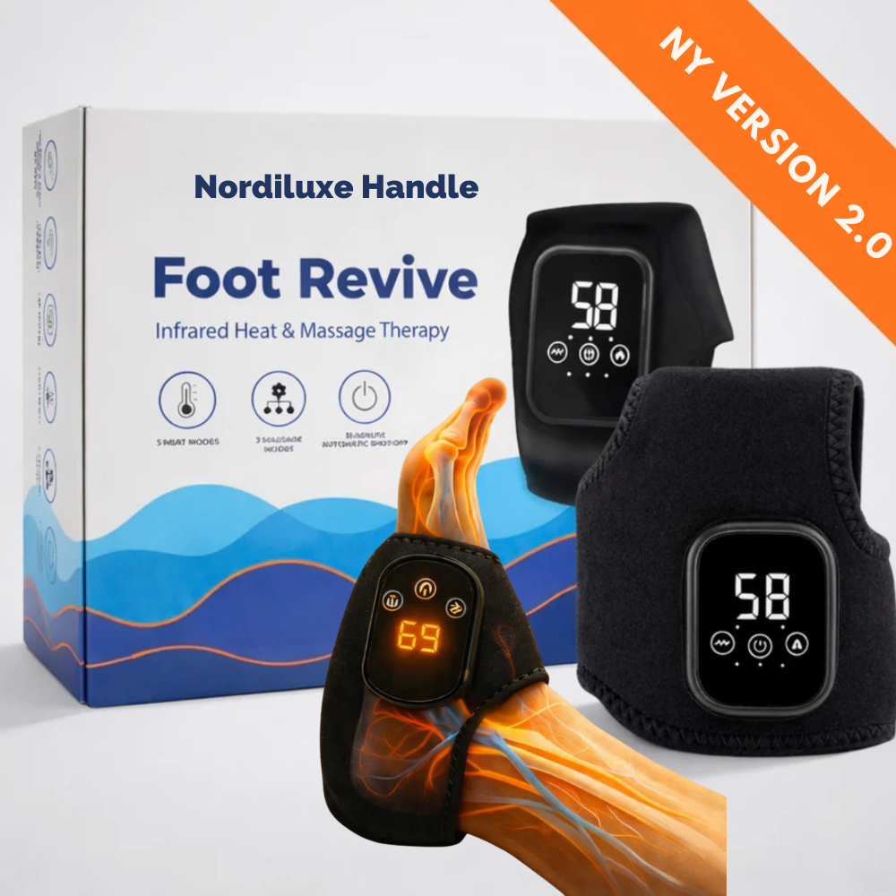 FootRevive™ | Lindr fod- og ankelsmerter derhjemme