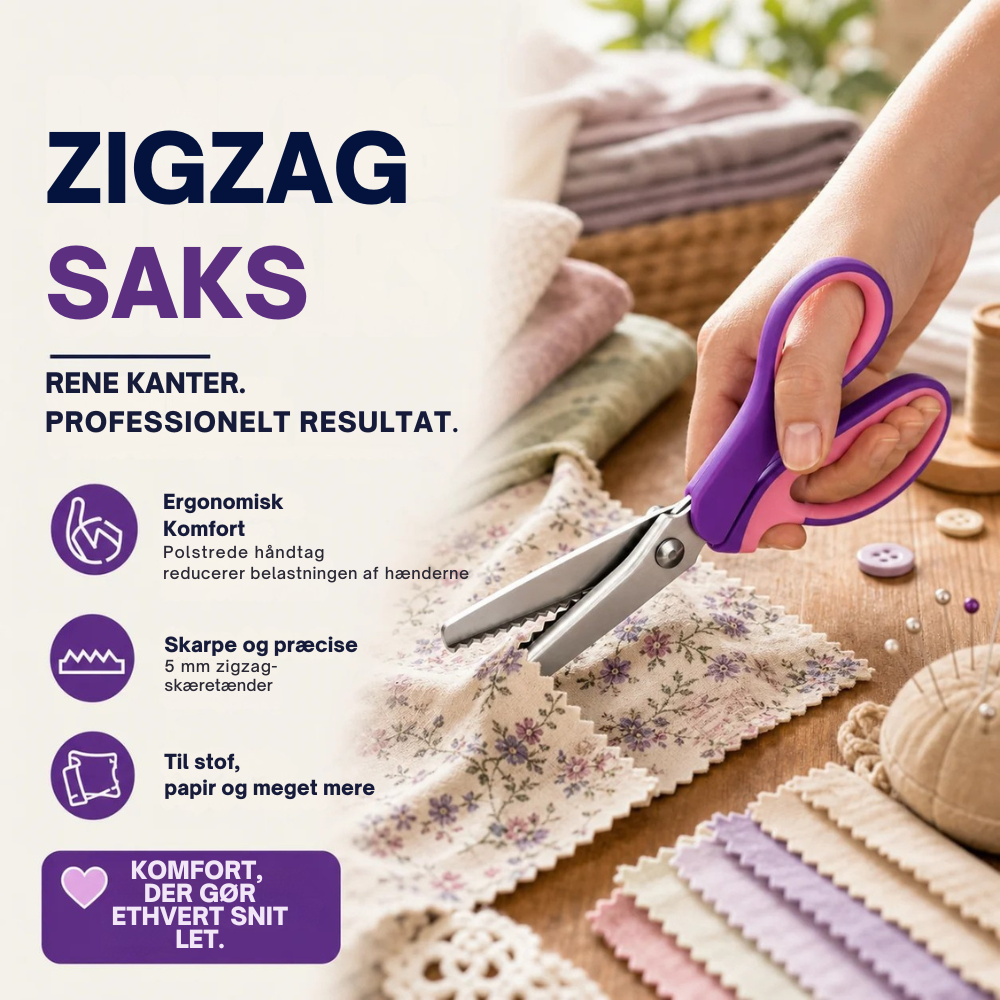 EdgeCraft™ | Dekorative stofkanter med ét enkelt præcist klip