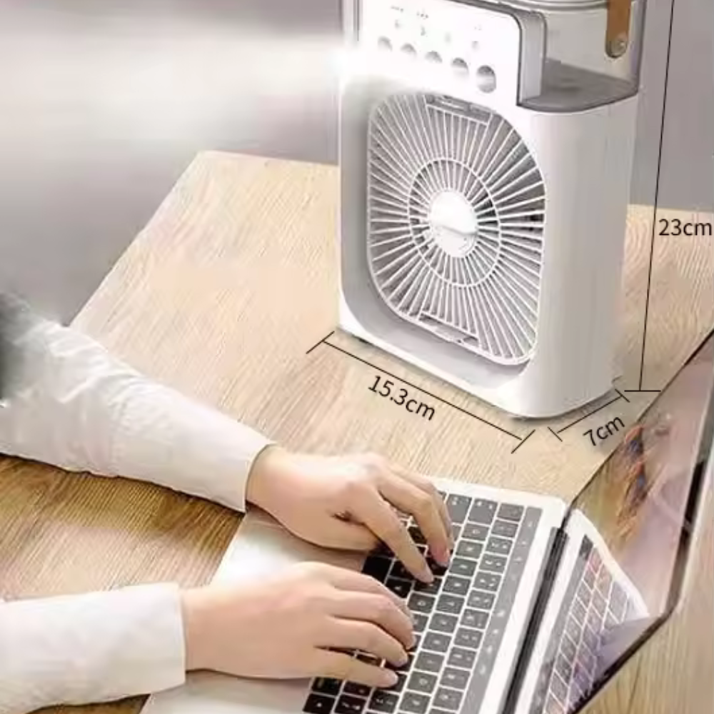 ProCooler™ | Bærbart klimaanlæg og luftfugter i ét