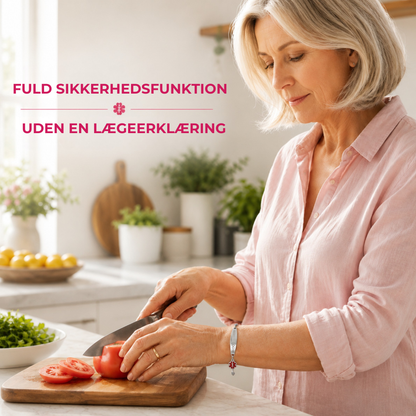 Blodfortynder™ Armbånd | Diskret armbånd med synlig information om blodfortyndende