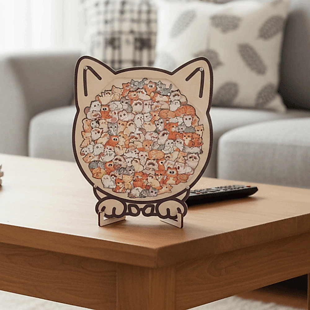 PawPuzzle™ | Dekorativt hundepuslespil med hygge og personlighed