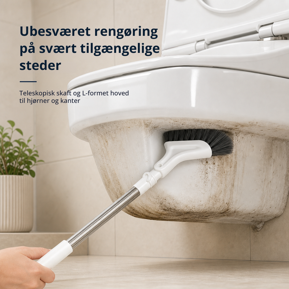 ScrubFlex™ | Rengør svært tilgængelige steder uden at bøje dig