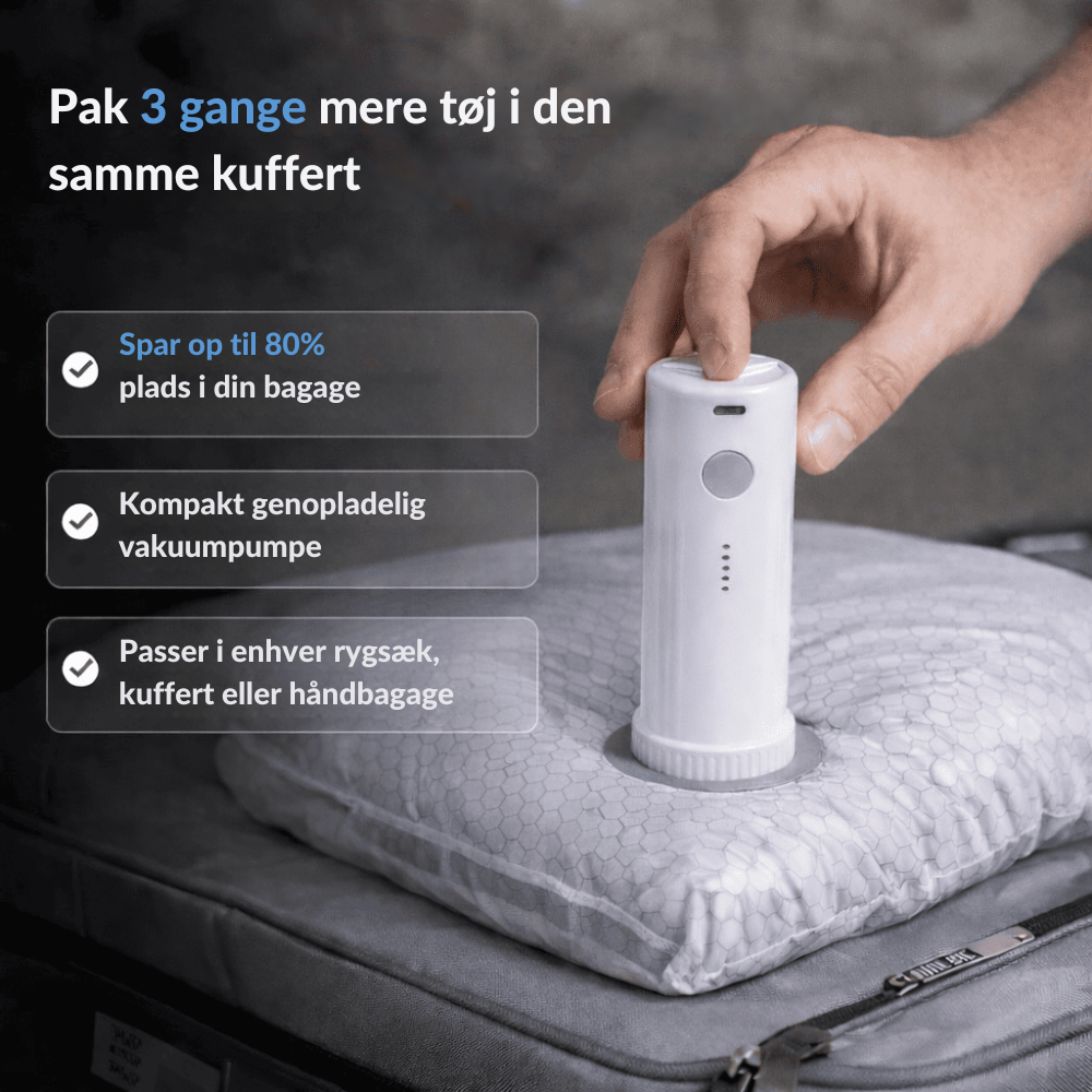 VacuPack™ | Pak smartere og få plads til meget mere