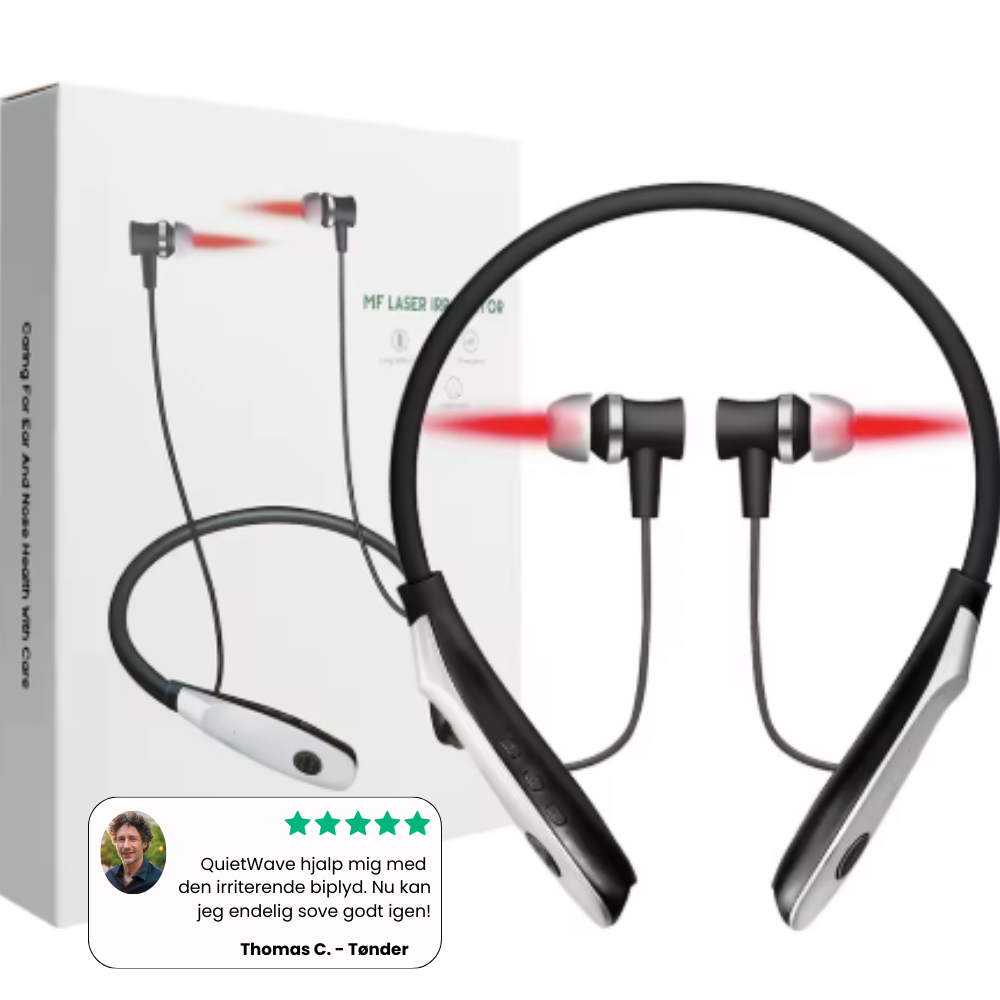 QuietWave™ | Få fred for tinnitus på en naturlig måde