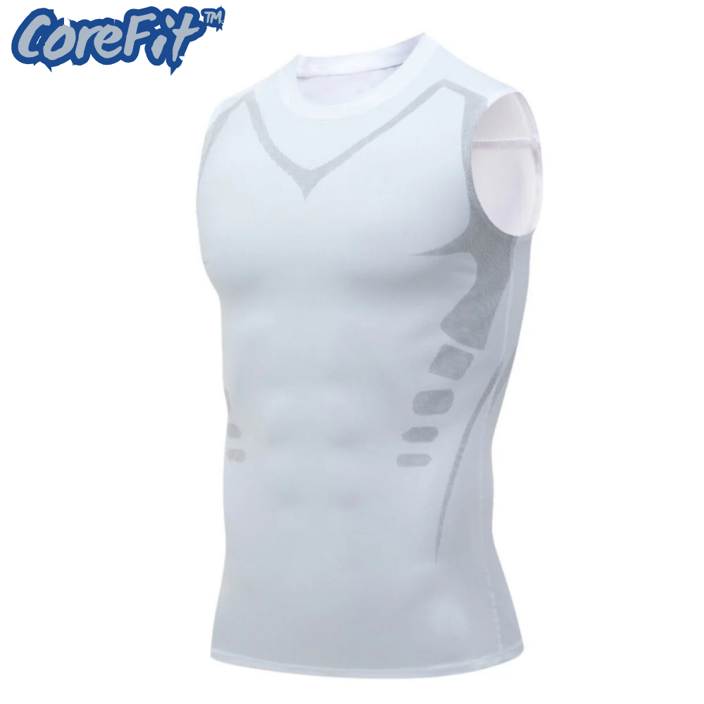 CoreFit™ PowerVest | Øg Energien, Styrk Musklerne og Se Slankere Ud med det samme!