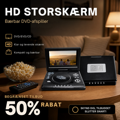 CineGo™ | Bærbar filmafspiller til roligere skærmtid på farten
