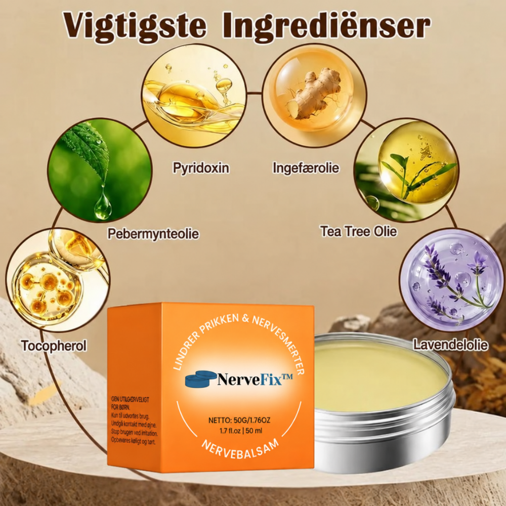 NerveFix™ | Tag kontrollen over dit liv tilbage