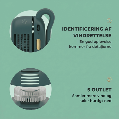 CoolClip™ | Hold dig kølig uden at holde en ventilator