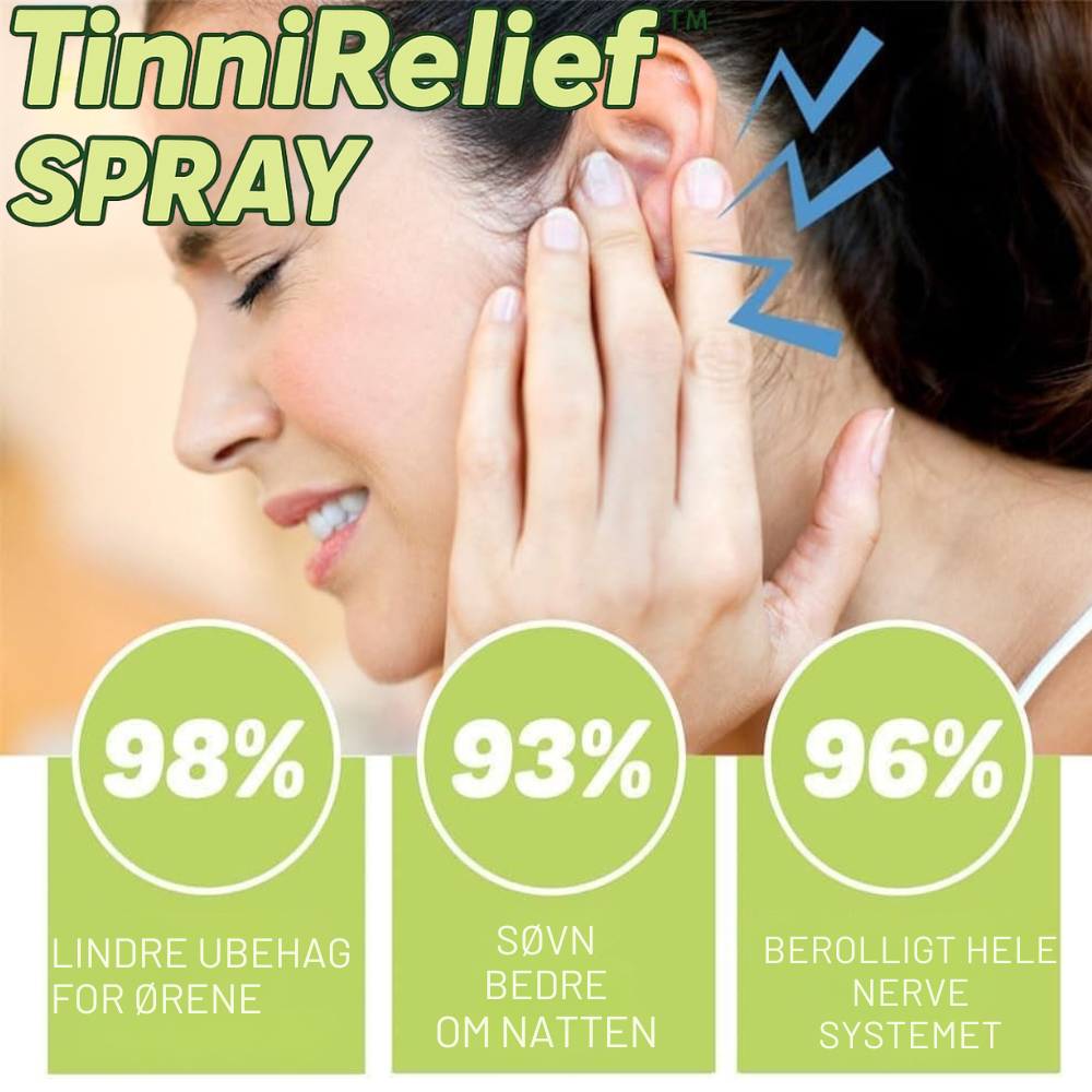 TinniRelief™ | Naturlig lindring mod ringen for ørerne – find ro, balance og stilhed igen