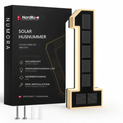 Numora™ | Gør dit husnummer synligt hele natten