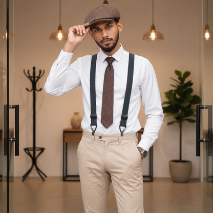 GripSuspenders™ | Hold bukserne oppe uden stram livrem