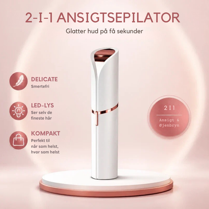 SilkTouch™ | Diskret beautyværktøj til glat velplejet hud hurtigt