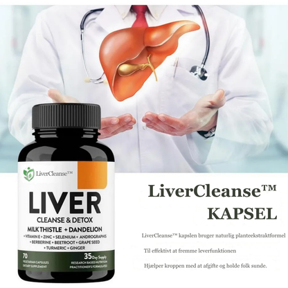 LiverCleanse™ | Giv din krop en ny start og rense leveren naturligt