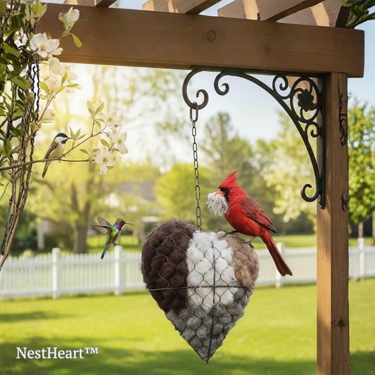 NestHeart™  | Hjælp havens fugle med varme og tryghed i kolde måneder