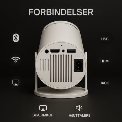 CineBeam™ – Forvandl enhver væg til et ægte biografskærm