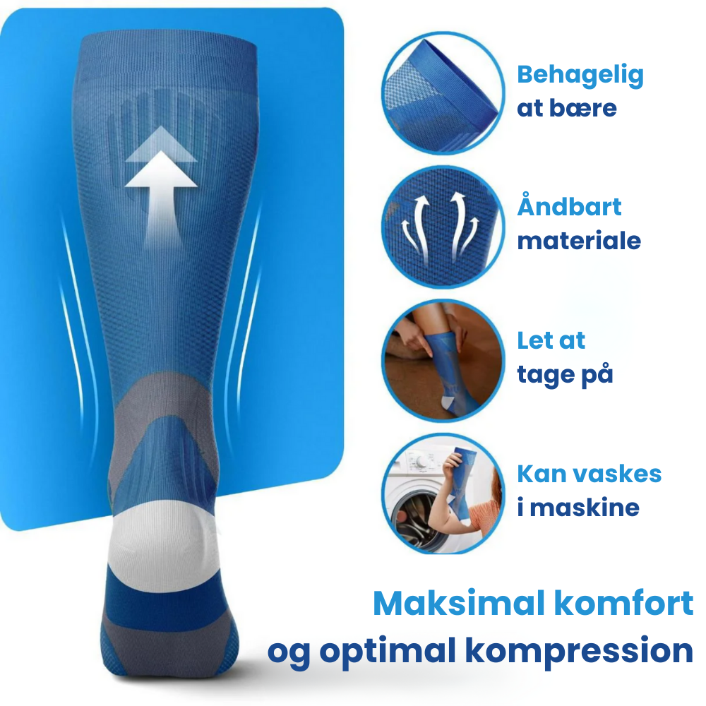 MediSox™ - Kompressionsstrømper til smertefri ben og fødder